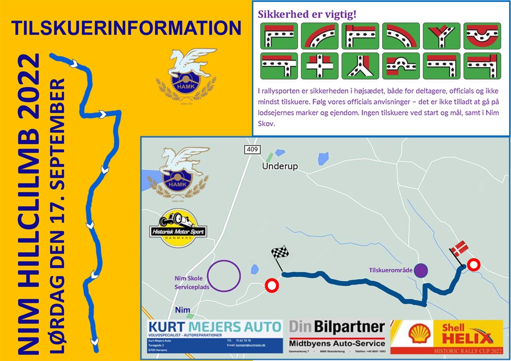 Tilskuerinformation til Nim Hillclimb 2022
(Foto: rallypics.dk / Viggo Johansen)